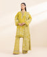 2 Piece - Embroidered Light Khaddar Suit